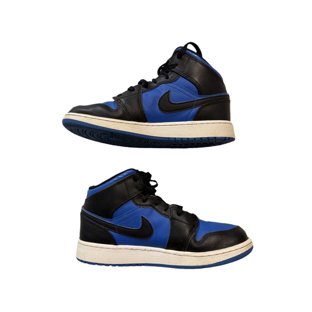 Nike Jordan Youth Size 5.5/Women’s Size 7 Blue/Black Gently Worn No Box